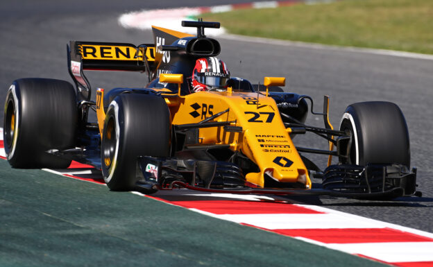 Nico Hulkenberg (GER) Renault Sport F1 Team RS17. Spanish Grand Prix, Friday 12th May 2017. Barcelona, Spain.