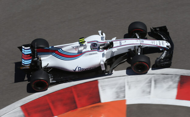 Sochi Autodrom, Sochi, Russia. Friday 28 April 2017. Lance Stroll, Williams FW40 Mercedes.