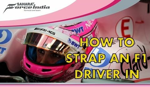 How to strap an F1 driver in his seat - with Esteban Ocon and Harry Rush