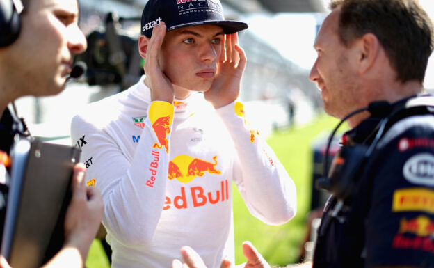 Max Verstappen of Netherlands and Red Bull Racing on the grid during the Formula One Grand Prix of Russia on April 30, 2017 in Sochi, Russia.