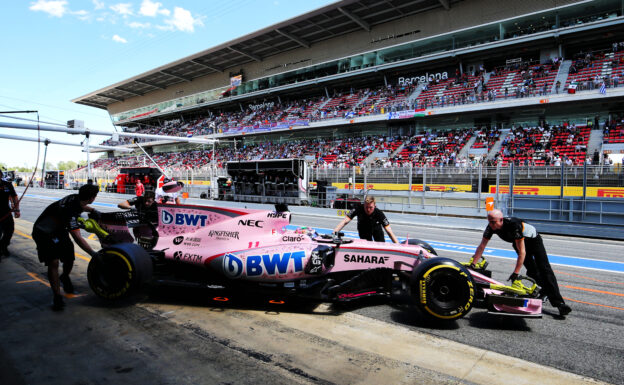 Sergio Perez (MEX) Sahara Force India F1 VJM10. Spanish Grand Prix, Friday 12th May 2017. Barcelona, Spain.