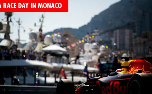 The best commute in F1? Race Day at the Monaco Grand Prix