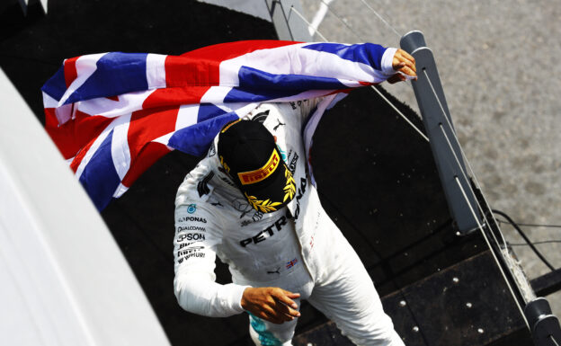 Lewis Hamilton Mercedes winner at Circuit Gilles Villeneuve, Montreal, Canada. Sunday 11 June 2017.