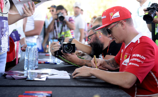 Kimi Raikkonen Ferrari GP AZERBAIJAN F1/2017