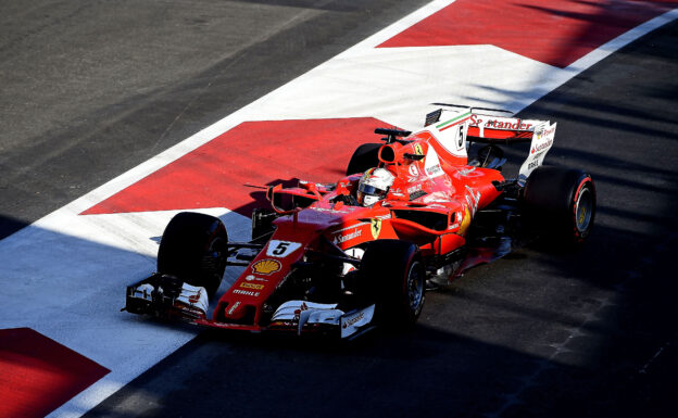 Sebastian Vettel Ferrari GP AZERBAIJAN F1/2017