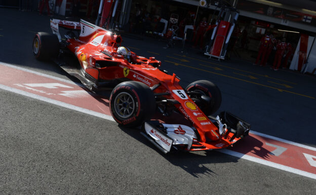 Sebastian Vettel Ferrari GP AZERBAIJAN F1/2017