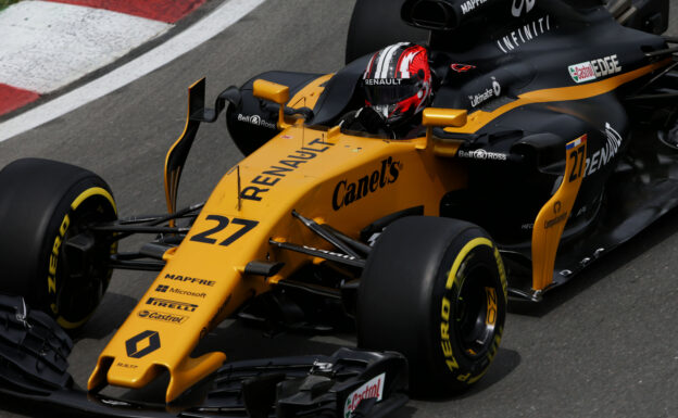 Nico Hulkenberg (GER) Renault Sport F1 Team RS17. Canadian Grand Prix, Friday 9th June 2017. Montreal, Canada.