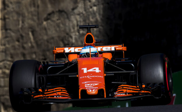 Baku City Circuit, Baku, Azerbaijan. Saturday 24 June 2017. Fernando Alonso, McLaren MCL32 Honda.