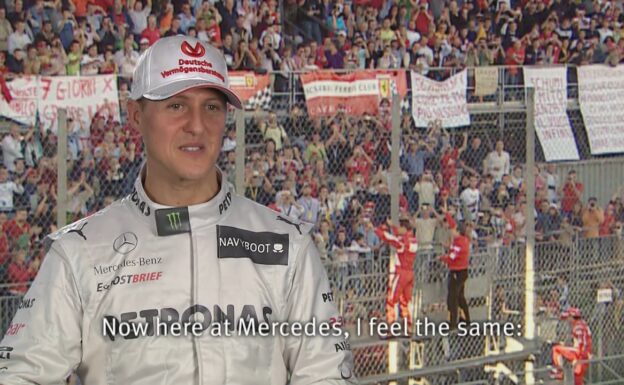 Michael Schumacher's charming answer how to get a job!