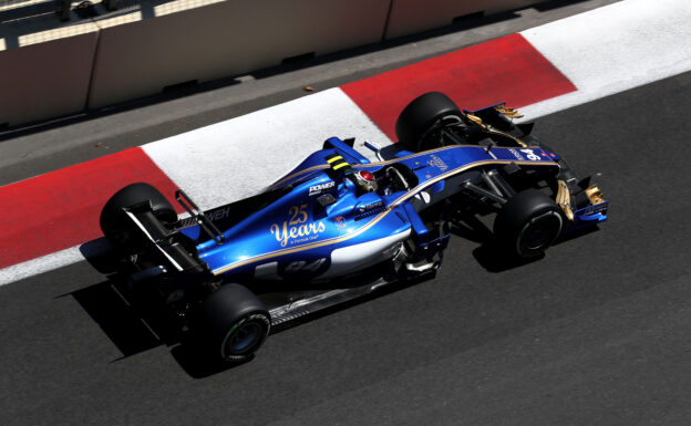 Pascal Wehrlein (D), Sauber F1 Team. Baku Street Circuit. Azerbaijan GP 2017