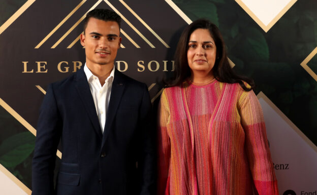 Pascal Wehrlein (D), Sauber F1 Team. Monisha Kaltenborn (AUT), Sauber F1 Team CEO and Team Principal. Le Grand Soir, The Great Evening.