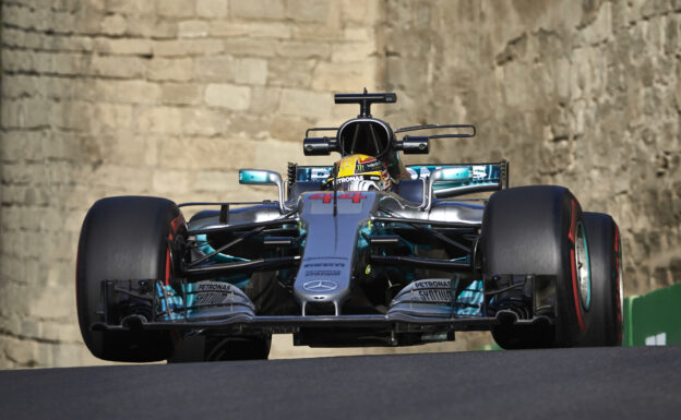 Formula One - Mercedes-AMG Petronas Motorsport, Azerbaijan GP 2017. Lewis Hamilton