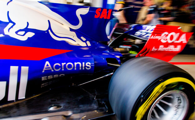 Carlos Sainz of Scuderia Toro Rosso and Spain during practice for the Azerbaijan Formula One Grand Prix at Baku City Circuit on June 23, 2017 in Baku, Azerbaijan.