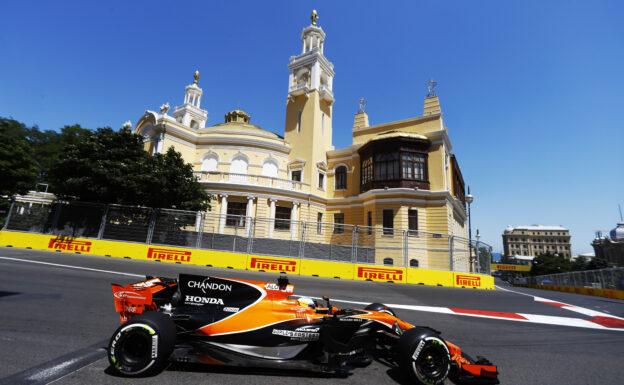 Baku City Circuit, Baku, Azerbaijan. Saturday 24 June 2017. Fernando Alonso, McLaren MCL32 Honda.