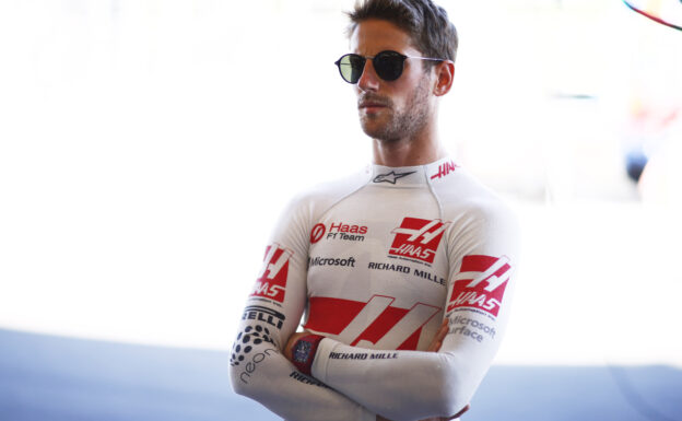 Romain Grosjean Haas Baku City Circuit, Baku, Azerbaijan. Saturday 24 June 2017.