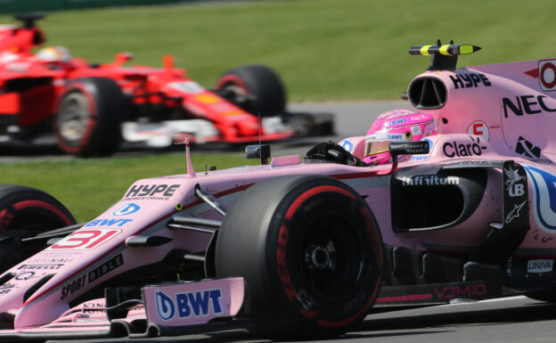 Esteban Ocon (FRA) Sahara Force India F1 VJM10. Canadian Grand Prix, Sunday 11th June 2017. Montreal, Canada.