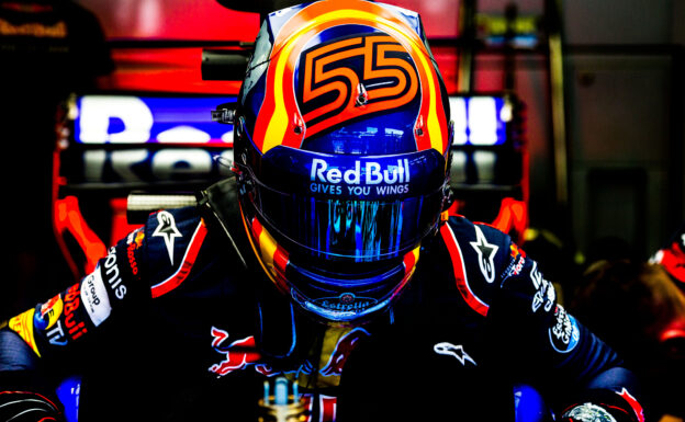 Carlos Sainz of Scuderia Toro Rosso and Spain during practice for the Formula One Grand Prix of Hungary at Hungaroring on July 28, 2017 in Budapest, Hungary.