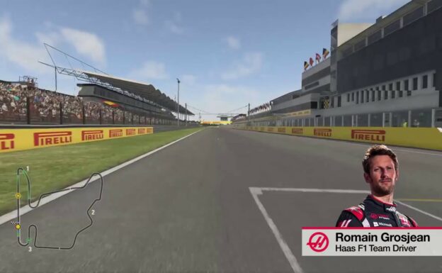 Hungarian Grand Prix: Track Lap with Romain Grosjean