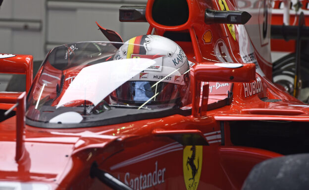 Sebastian Vettel Ferrari British GP F1 2017