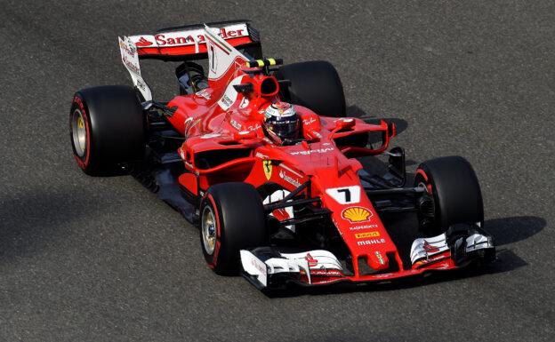 G.P. BELGIO F1/2017 - SPA FRANCORCHAMPS Kimi Raikkonen on track