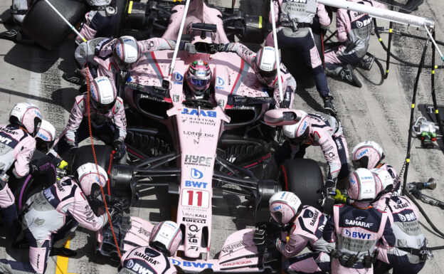 Sergio Perez Force India Austrian GP F1 2017