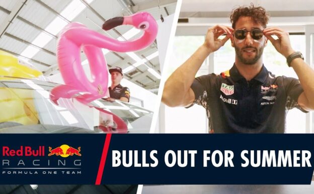 Ricciardo & Verstappen up for F1 summer break!