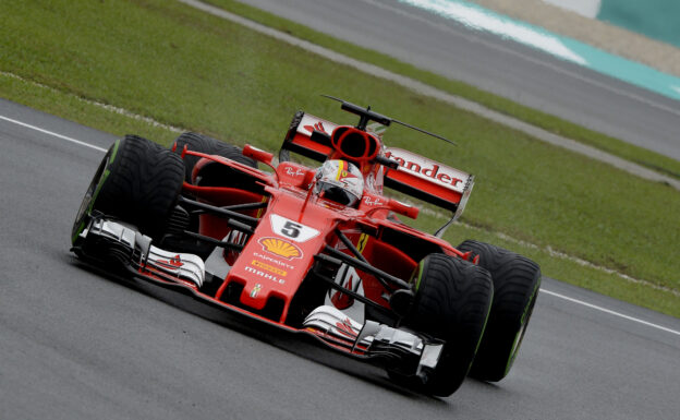 Sebastian Vettel Ferrari GP MALESIA F1/2017