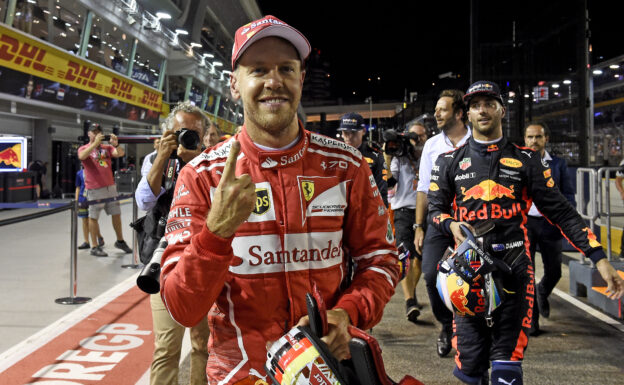 Sebastian Vettel Ferrari GP SINGAPORE F1/2017