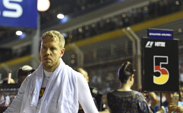 Sebastian Vettel GP SINGAPORE F1/2017