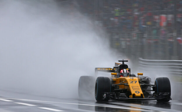 Nico Hulkenberg (GER) Renault Sport F1 Team RS17. Italian Grand Prix, Saturday 2nd September 2017. Monza Italy.