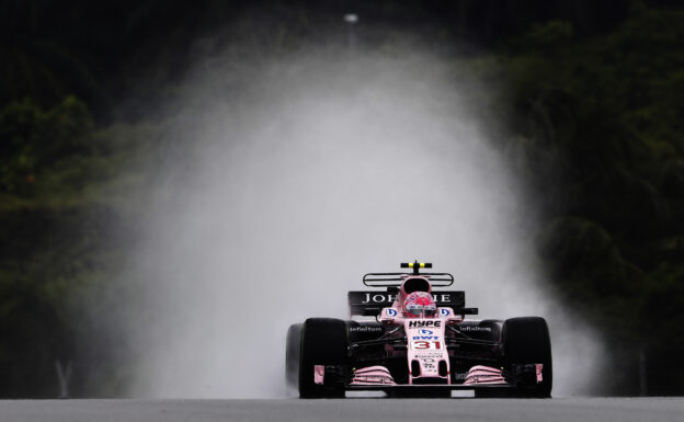 Esteban Ocon Force India Sepang International Circuit, Sepang, Malaysia 2017