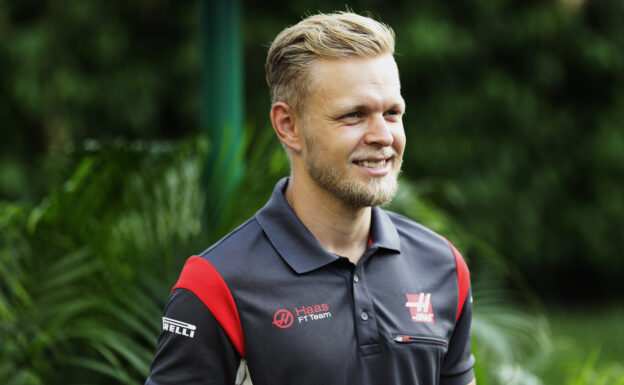 Kevin Magnussen Haas Marina Bay Circuit, Marina Bay, Singapore GP F1/2017