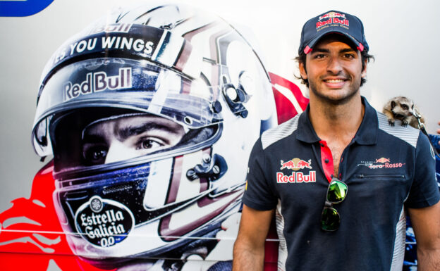 Carlos Sainz Toro Rosso birthay boy Monza Italian GP F1/2017