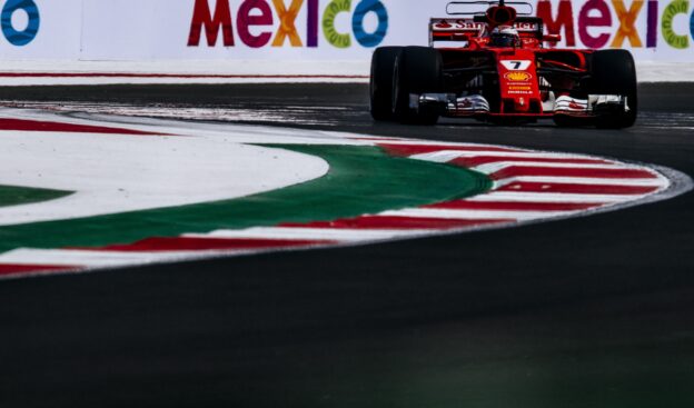 Kimi Raikkonen Ferrari Mexico GP F1/2017