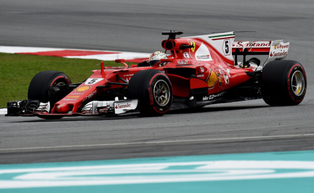 Sebastian Vettel Ferrari GP MALESIA F1/2017