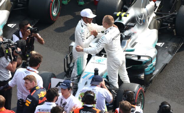 Formula One - Mercedes-AMG Petronas Motorsport, Mexico GP 2017. Lewis Hamilton, Valtteri Bottas