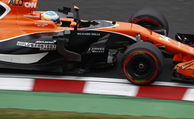 Fernando Alonso McLaren Suzuka Circuit, Japan 2017.