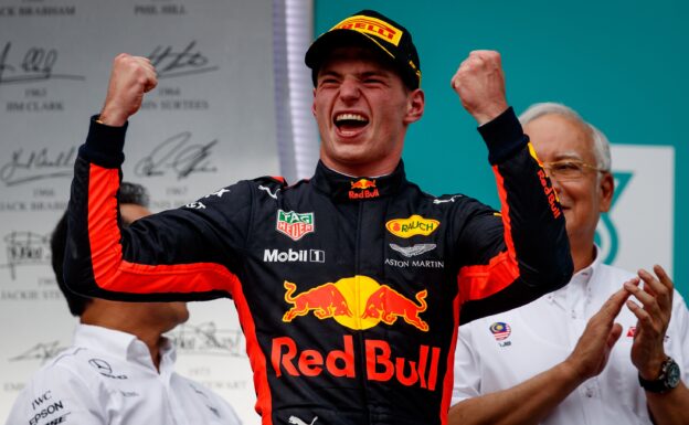 Max Verstappen winner at Malaysian GP F1/2017