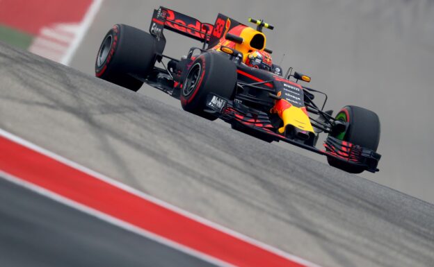 Max Verstappen Red Bull USGP F1/2017