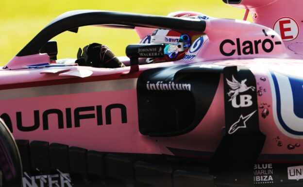 Alfonso Celis Jr (MEX) Sahara Force India F1 VJM10 Development Driver with the Halo cockpit cover. Mexican Grand Prix, Friday 27th October 2017. Mexico City, Mexico.