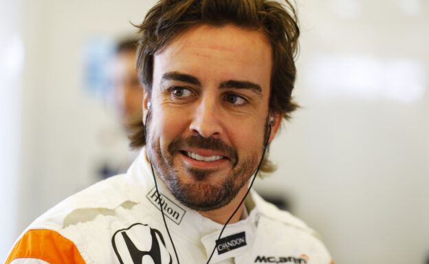 Circuit of the Americas, Austin, Texas, United States of America. Sunday 22 October 2017. Fernando Alonso, McLaren.