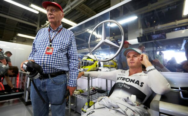 Niki Lauda & Nico Rosberg