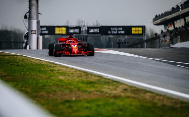 test-barcelona-kimi-raikkonen Ferrari SF71H 2018