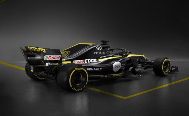 Renault RS18 right back view