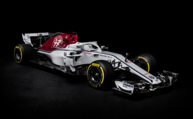 Sauber C37 front right view