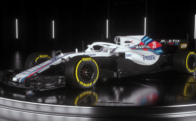 Williams FW41 left front view