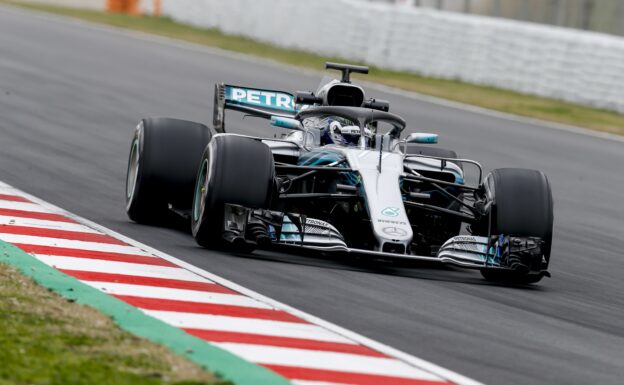 Mercedes-AMG Petronas Motorsport, Valtteri Bottas, Test, Barcelona