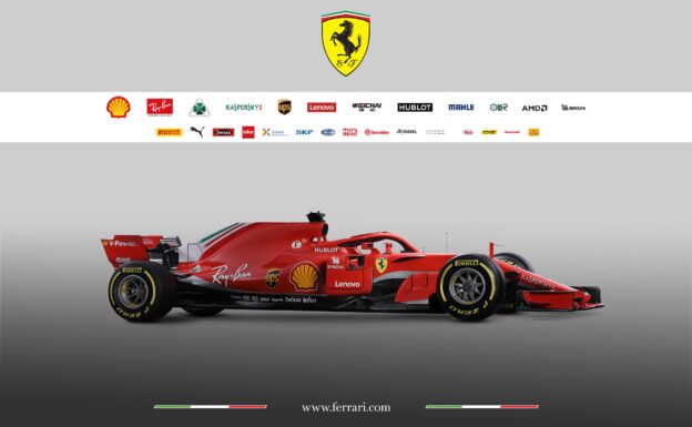 Ferrari SF71H side view