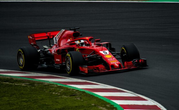 Sebastian Vettel Ferrari SF71H Catalunya Barcelona 2018