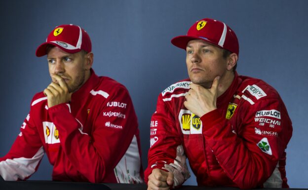 Sebastian Vettel & Kimi Raikkonen